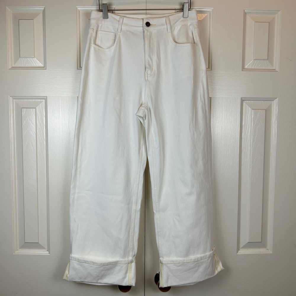 Halara White Wide Leg Jeans